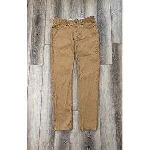 TR Premium Menswear 30x32 Brown Tan Chino Pants Straight Leg Trousers